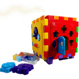 Cubo Didático Forma De Encaixar Telefone Brinquedo Educativo Cor Colorido