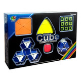 Cubo Mágico 6 Cubos Variados Jogo