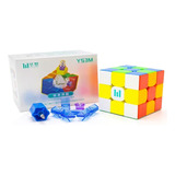 Cubo Mágico Profissional 3x3x3 Maglev Huameng Ys3m Cor Da Estrutura Colorido (sem Adesivos)