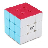 Cubo Mágico Profissional 3x3x3 Qiyi Warrior W + Base