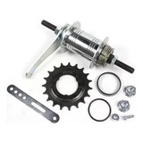 Cubo Traseiro Freio Contra Pedal Catraca 19d Completo Bike
