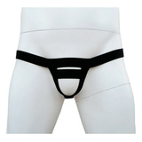 Cueca Jockstrap Cavada Fio Dental Suporte Em Elastico