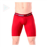 Cuecas Boxer Long Leg Microfibra Ciclista Esportes Academia