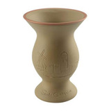 Cuia Chimarrão Tereré Cerâmica 350 Ml Ocre Santa Catarina