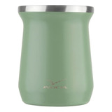 Cuia Térmica 250ml Quente E Frio Invicta Verde