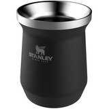 Cuia Térmica Stanley Tereré Chimarrão Chá Classic Inox 236ml Cor Preto Liso