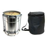 Cuica Contemporanea 8'' Aluminio Com Capa Luxo