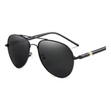 Culos De Sol Óculos Escuros Masculino Polarizado Aviador + Case