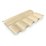 Cumeeira Articulada Pvc Colonial 88cm Lux Telhas Gfwt