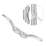 Cunho 4 Pol Aço Inox P/ Amarração Mastro Barco Lancha Iate