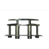 Cunho Retrátil Aço Inox 8 Pol 203 Mm Lancha Barco