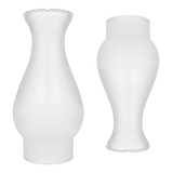 Cúpula De Vidro Manga Fosca - Modelo Lampião 7,5 Cm Luxo