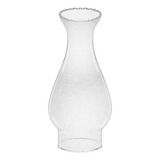 Cúpula De Vidro Para Lampião Incolor Vintage Retro Boca 7,5