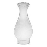 Cupula De Vidro Transparente Para Lampião Vintage Boca 06,5