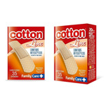 Curativo Antisséptico Cotton Line - Kit