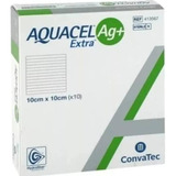 Curativo/placa Aquacel Ag+ Extra Hidrofibra Com