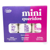 Curly Care Kit Mini Queridos Lançamento 3 X 100ml