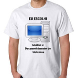 Curso Análise Desenvolvimento Sistemas Camiseta Camisa