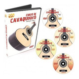 Curso Completo De Cavaquinho Em Dvd - 4 Dvds - Edon
