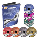 Curso Completo Teclado E Piano Popular Em Dvd - 7 Dvds Edon