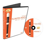 Curso De Flauta Doce Para Iniciantes Em Dvd- Original- Edon