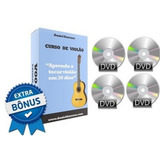 Curso De Violão + 4 Dvds