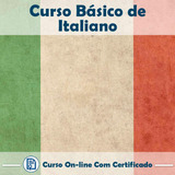 Curso Ead Videoaula Básico D Italiano + Certificado + Brinde