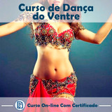 Curso Ead Videoaula De Dança Do Ventre + Certificado +brinde
