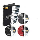 Curso Teclado Para Iniciantes Nível Zero 3 Dvds - Original