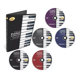 Curso Teclado Para Iniciantes Nível Zero 5 Dvds - Original