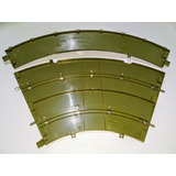 Curva 60° + Acostamento Externo. Autorama Estrela Anos 80/90