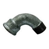 Curva 90° Galvanizada Rosca Bsp Fêmea Macho 1/2pol 20unidade