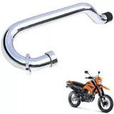 Curva Do Escapamento Xtz 250 Lander 2016 A 2019 Inox Wacs