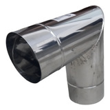 Curva Joelho Chaminé 150mm 90° Inox
