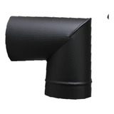 Curva Para Lareira Chaminé 150mm 160mm 170mm E 180mm Preto