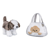 Cutie Handbags Bolsinha Com Pelúcia Cachorrinho Beagle