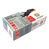 Cx C 100 Luvas Nitrílica Sem Pó Preta Descartável Descarpack
