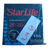 Cx Com 10 Disquetes Verbatim Mf-2hd - 3,5 - 1.44mb