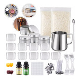 D 153 Unidades De Kits De Velas Artesanais Diy Fabricação De