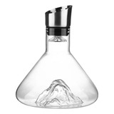D Garrafa De Vidro Iceberg Garrafa De Vinho Aerador Para