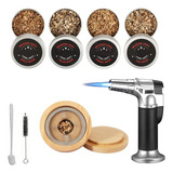 D Kit De Coquetel Defumado Com Lascas De Madeira
