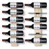 D Prateleira De Vinho Montada Na Parede Prateleira De Vinho