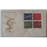 D0164 - Alemanha - Esporte Fdc Com Série Completa Olimpiadas