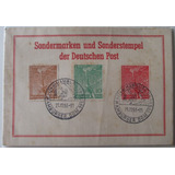 D0165 - Alemanha Berlim -olimpiadas De 1952 Cartão Com Série