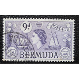 D0350 - Bermuda - Flores Barcos Yvert Nº 141 B De 1958 Cir