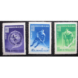 D0703 - Russia - Esportes De Inverno 1957 Yvert Nº 1895/7 N