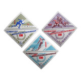 D0718 - Russia - Esportes De Inverno 1966 Yvert Nº 3075/7 Nn