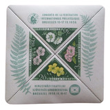 D1013 - Hungria - Flores Bloco Yvert Nº 34 De 1958 Nnn
