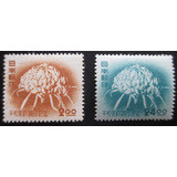D1070 - Japão - Flores Yvert Nº 485 E 487 De 1951 Nn