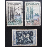 D1134 - Nova Caledonia - Flores Yvert Nº 284/6 De 1955 Circ